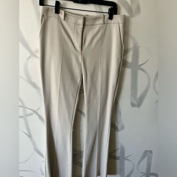 Flavio Castellani Cream Straight Pant Size 44 US 8 - Picture 1 of 4